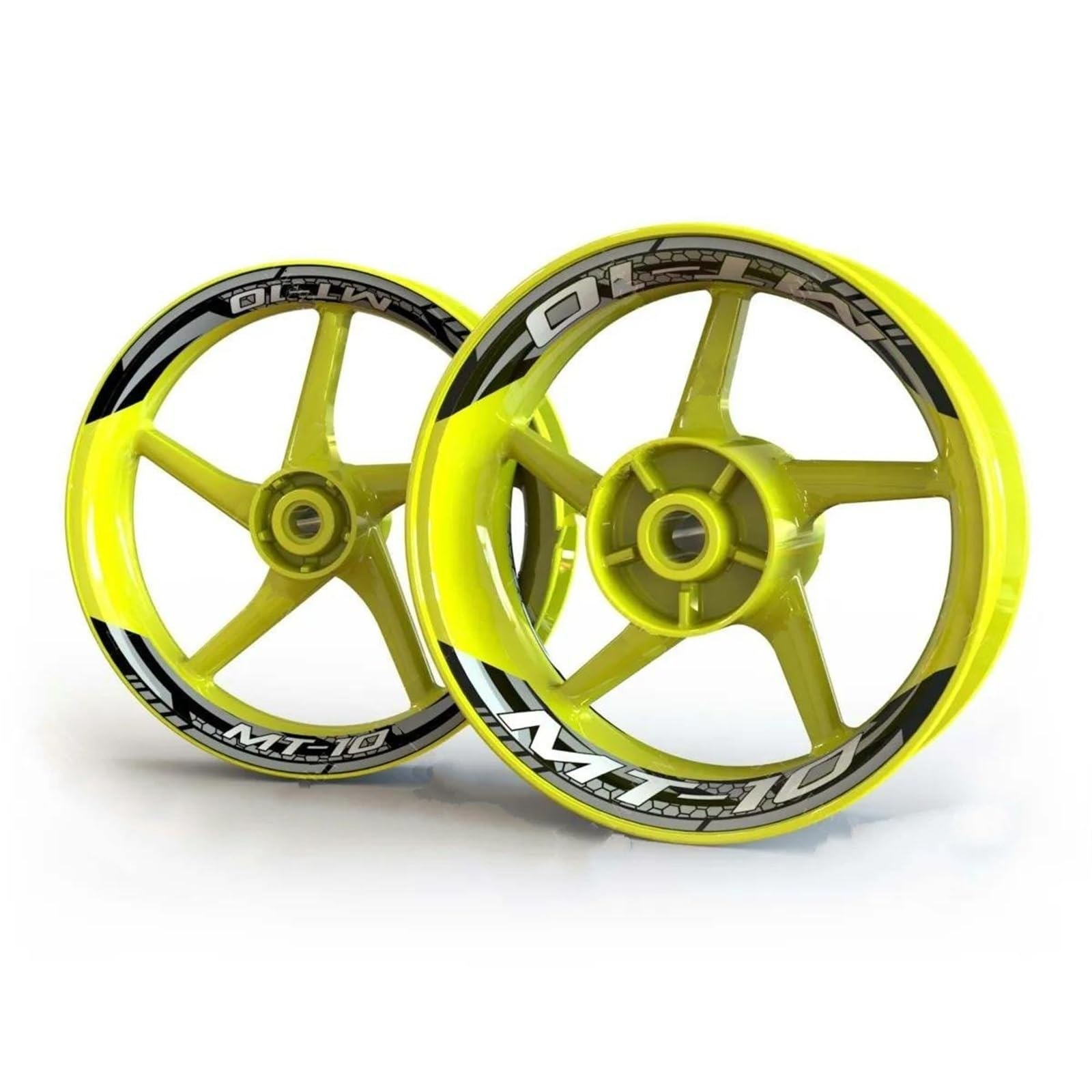 Wheel Stickers Motorcycle Rim Stripe Stickers for MT10 MT-10 MT 10 Waterproof Reflective Decals Strips Wheel Sticker Rim Reflective Decal