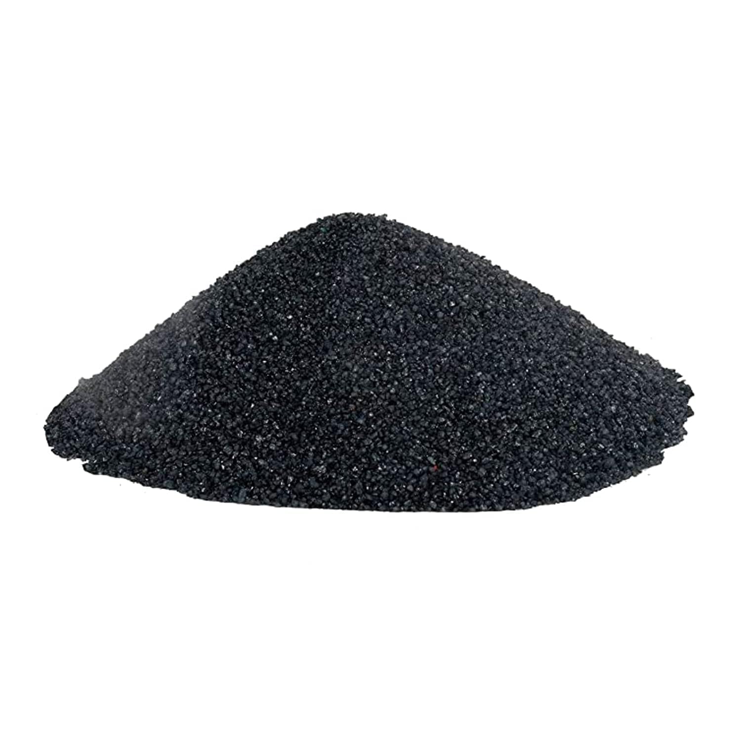 JCC Amazing StonesSugar Size Sand Gravel for Aquarium Decoration/Home & Garden/Lawn Decoration/Aquarium Substrate/Terrarium/Quartz Sand,Black (1kg)