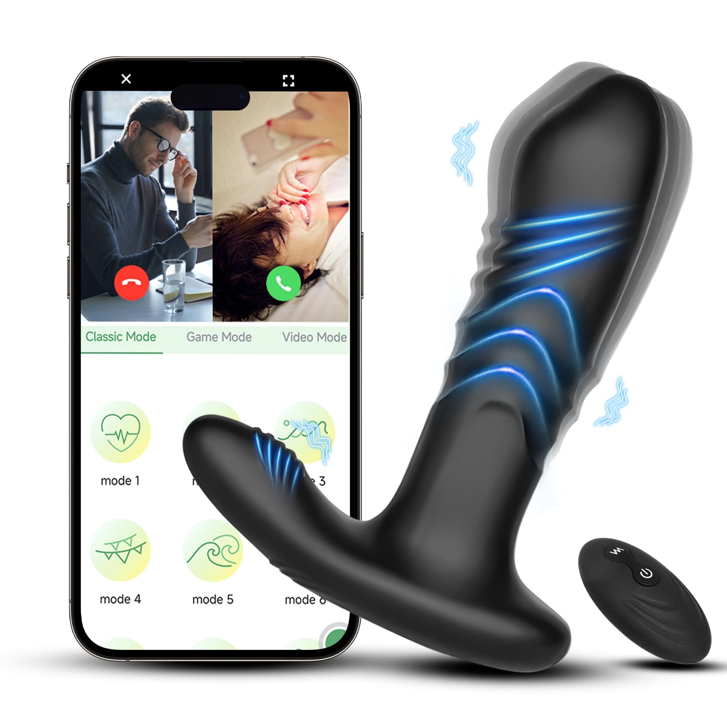 2026 Newly Remote Control Virabtor Device for Men Couple Electrodes Today Adult Viboators Toys Prostrate Vibratorr Relaxing Plug Anales Trainer Vibroteirs for Women Couples Beginners Sunglasses Z16T3