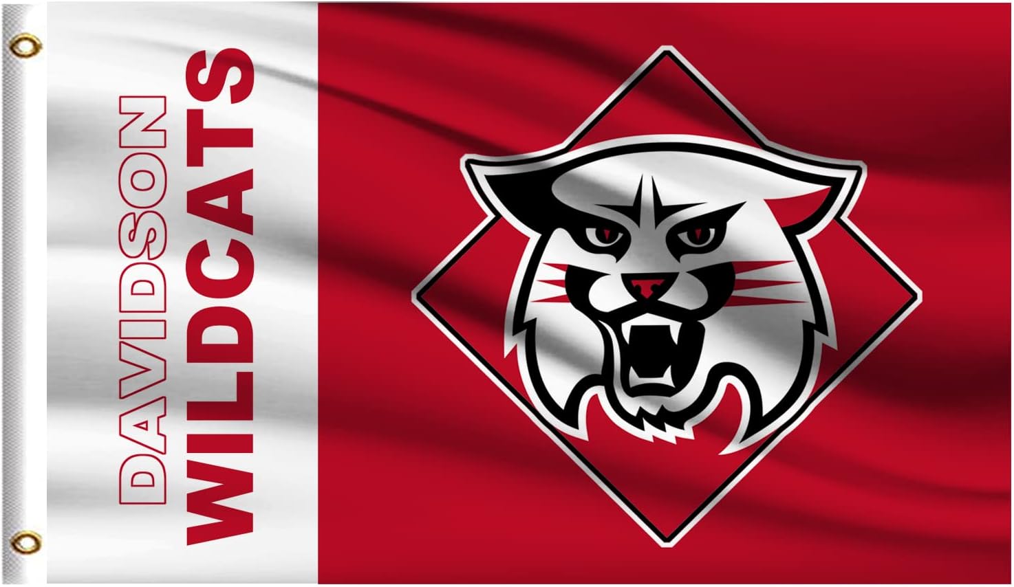 Davidson Wildcats Flag Outdoor,Outside 3x5 Banner, Double Sided