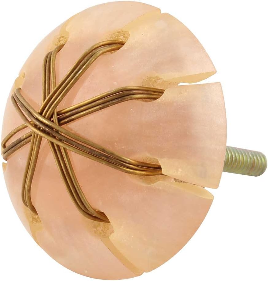 IndianShelf Resin Pink Top Classic Dresser Knobs Drawer Pulls Cabinet Handles Vintage Charm