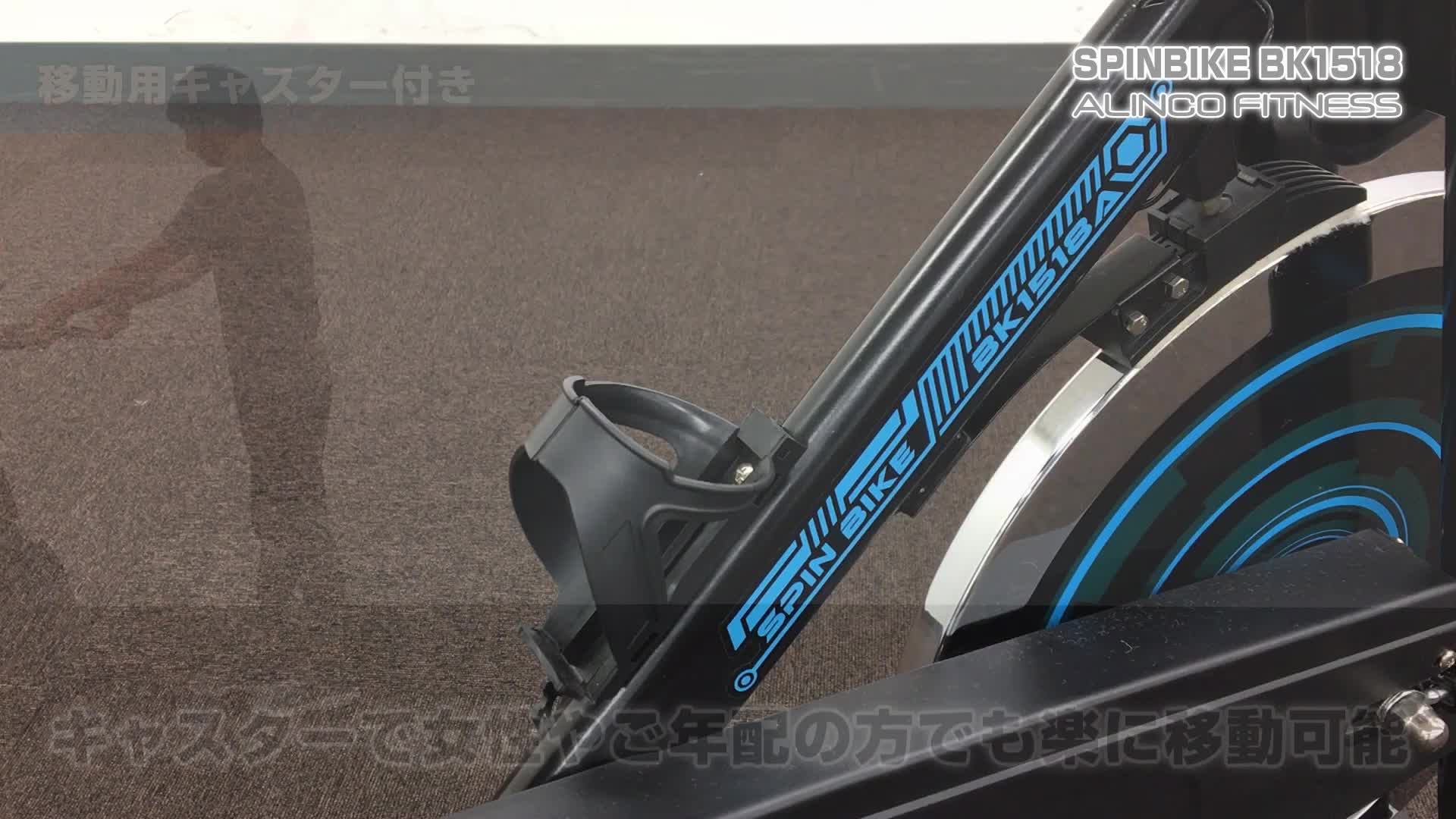 Amazon.co.jp: アルインコ(ALINCO) NEW スピンバイク 本格的ホイール
