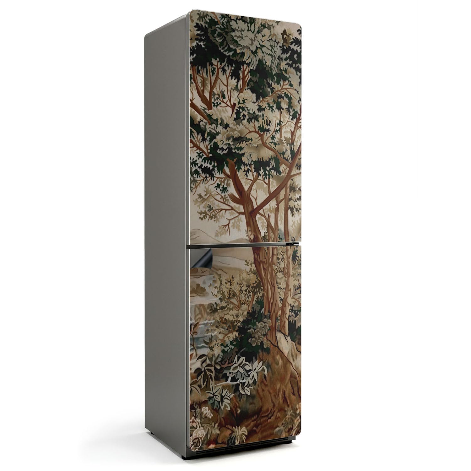 Tapis magnétique cuisine 60x205 cm rénovation motif arbres