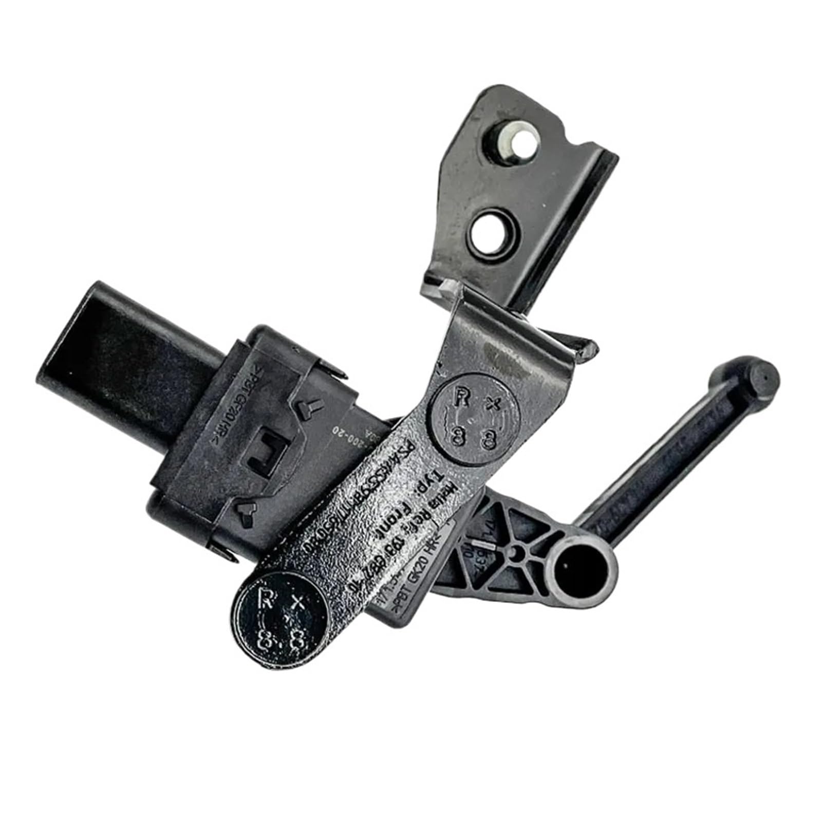 Körperhöhensensor Scheinwerferhöhensensor 9811765080 9806120280 Kompatibel für Peugeot 308 408 3008 4008 5008C5Aircross(Front)