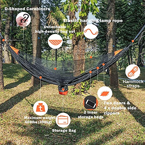 Hängematte mit Moskitonetz von Tolaccea für den Outdoor-Einsatz