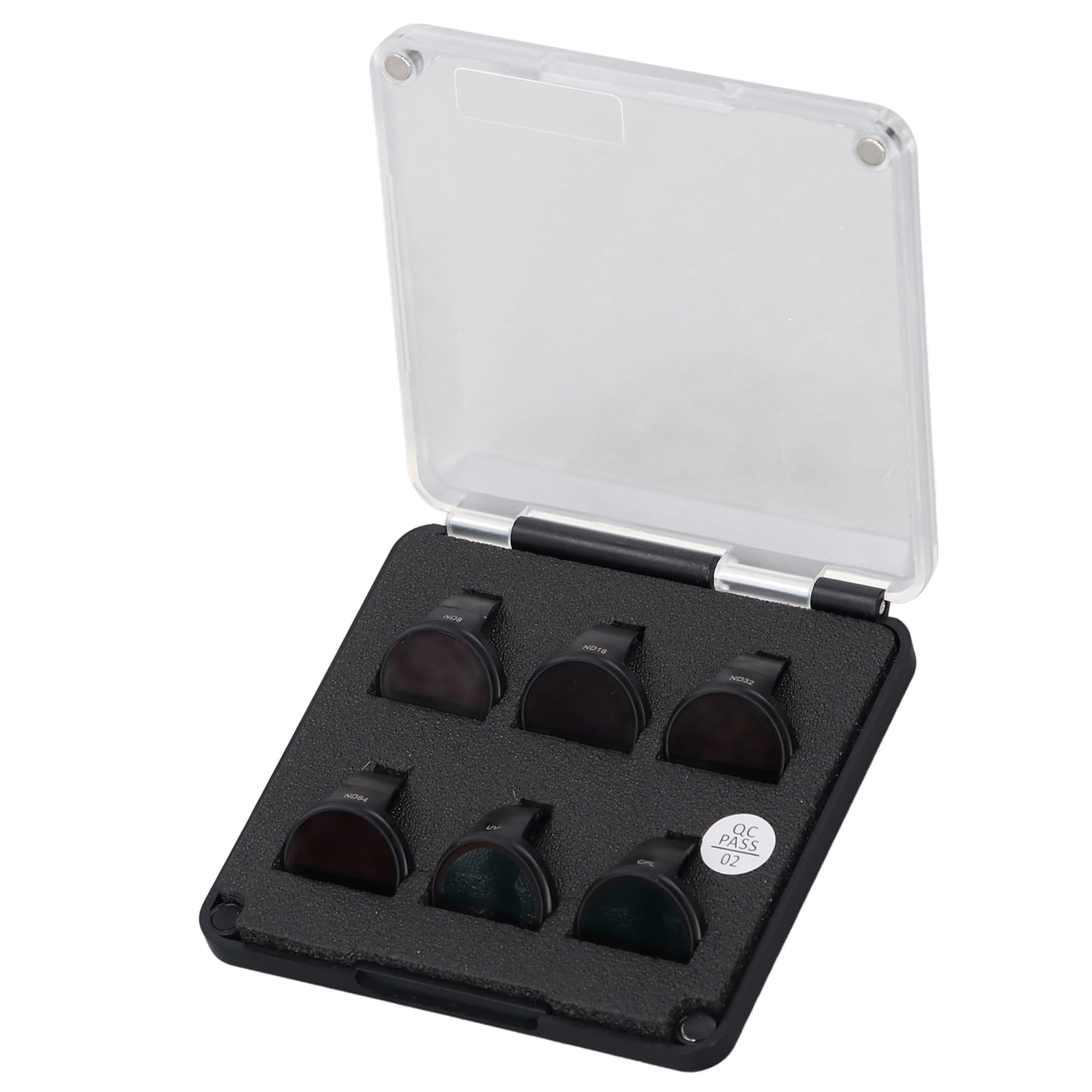 Set Filtri Drone per 6 Pezzi Filtri per Obiettivo Fotocamera UV CPL ND8 ND16 ND32 ND64 per NEO