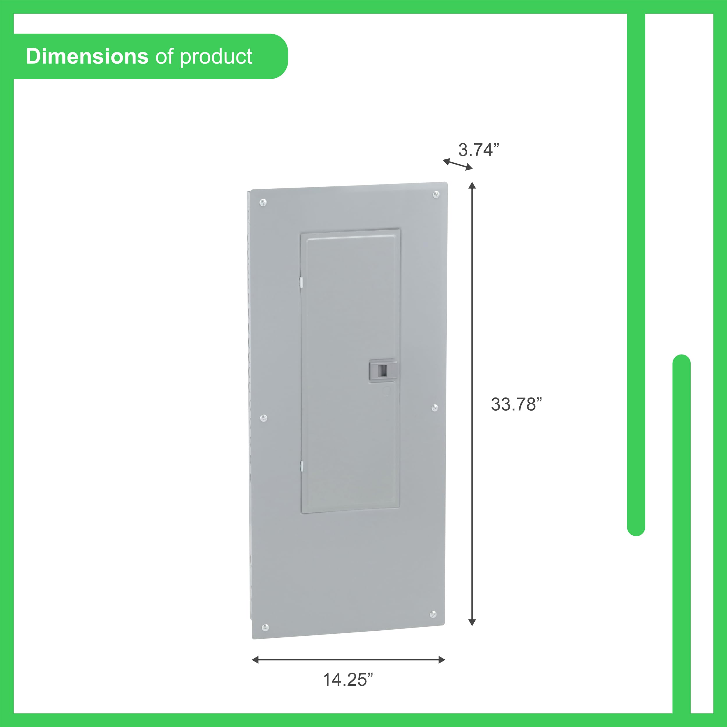 Square D - HOM3060L225PC 200A Load Center — Amazon image 3