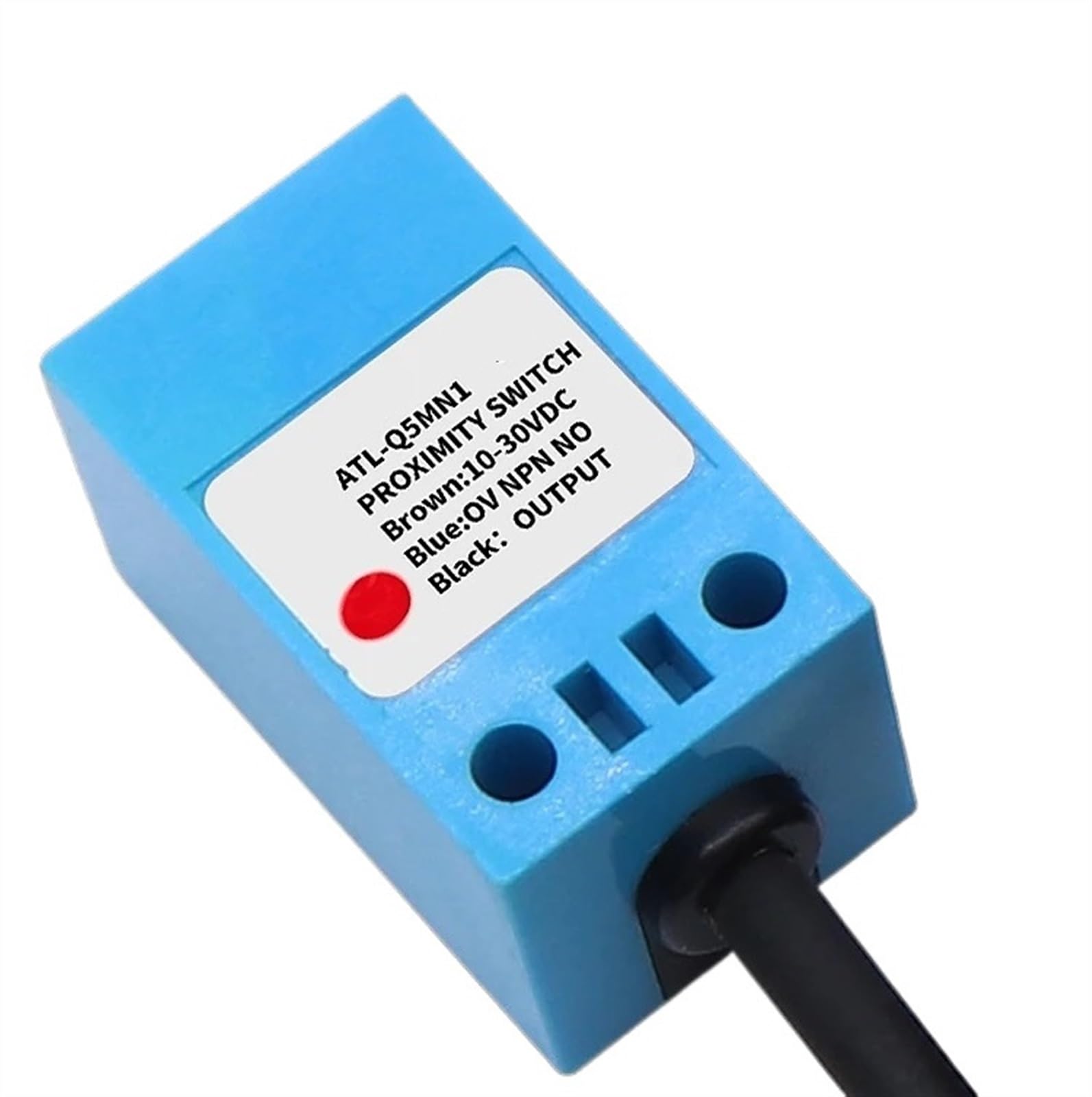 Sensor de proximidad de inducción de metal NPN NC de 6-36 V CC y tres cables