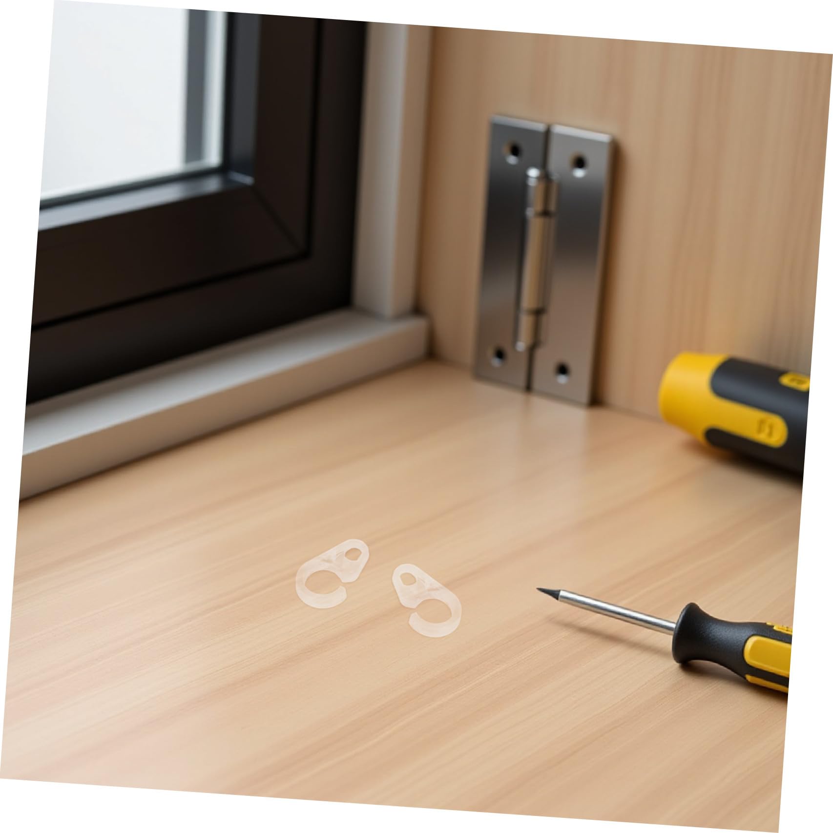 Ganci per Tende in Plastica 80 Pezzi Eccezionale Durata e Design Moderno, per Decorazioni Casa e Accessori Bagno Versatili