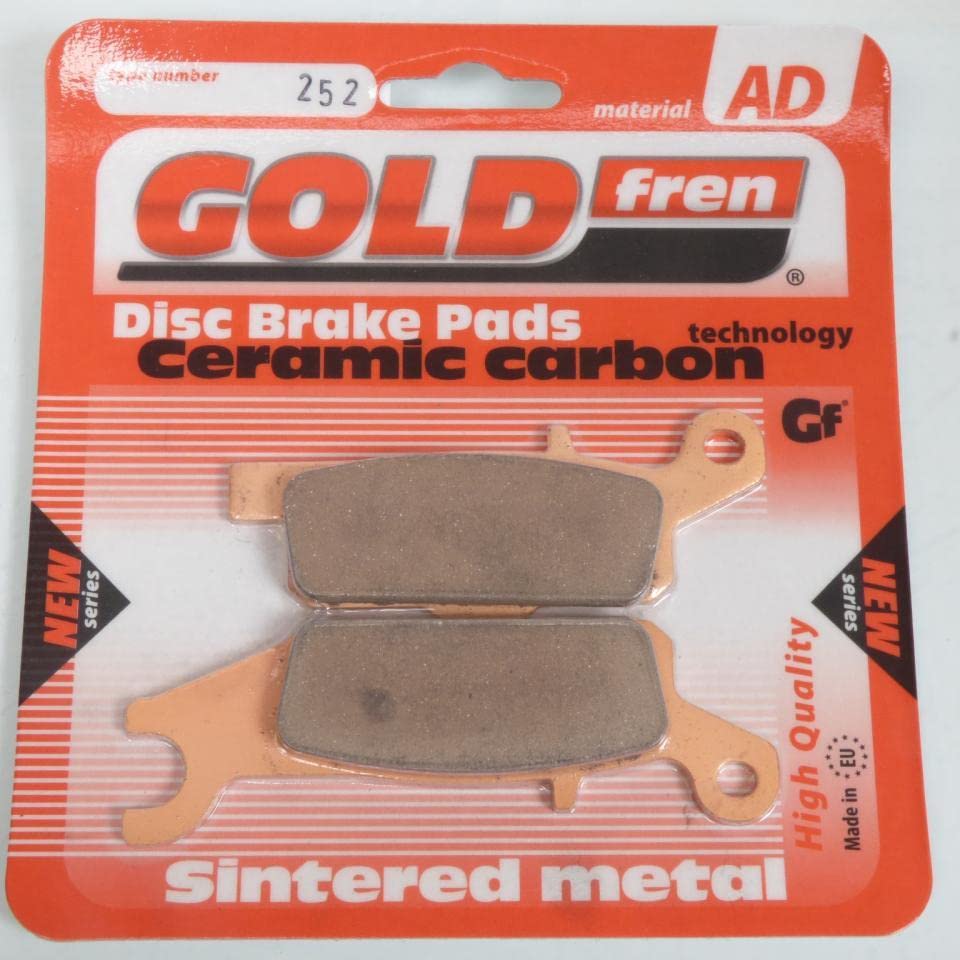 Plaquette de frein Gold Fren Yamaha 550 YFM Grizzly : stoppez le manque de mordant