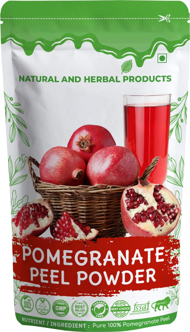 Pomegranate Peel Powder Eating Drinking Edible Herbal Hair