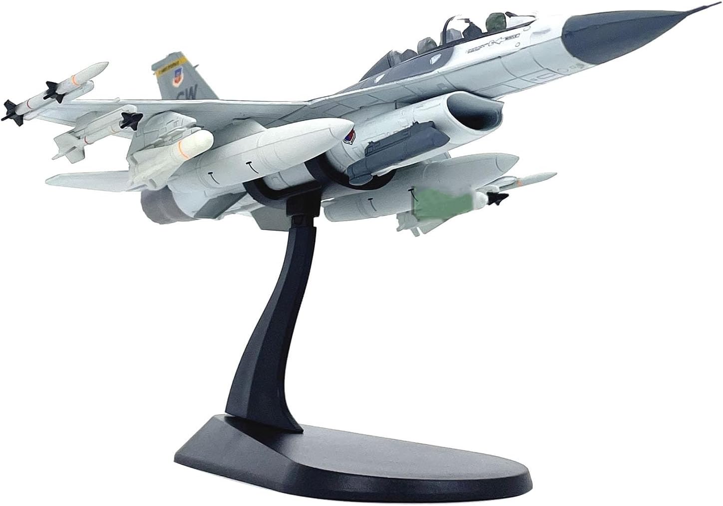 1:72 US Air Force F-16D Falcon Fighter Model Alloy Memorial Finished Airplane Craft Miniature for Aviation Enthusiasts