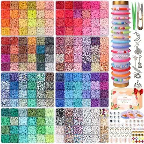XSEINO 33000Pcs Clay Beads Kit Cover