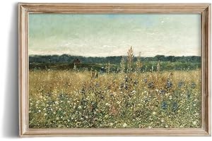 Rustic Farmhouse Wall Art Decor - 24x36 Large Unframed Rolled Canvas