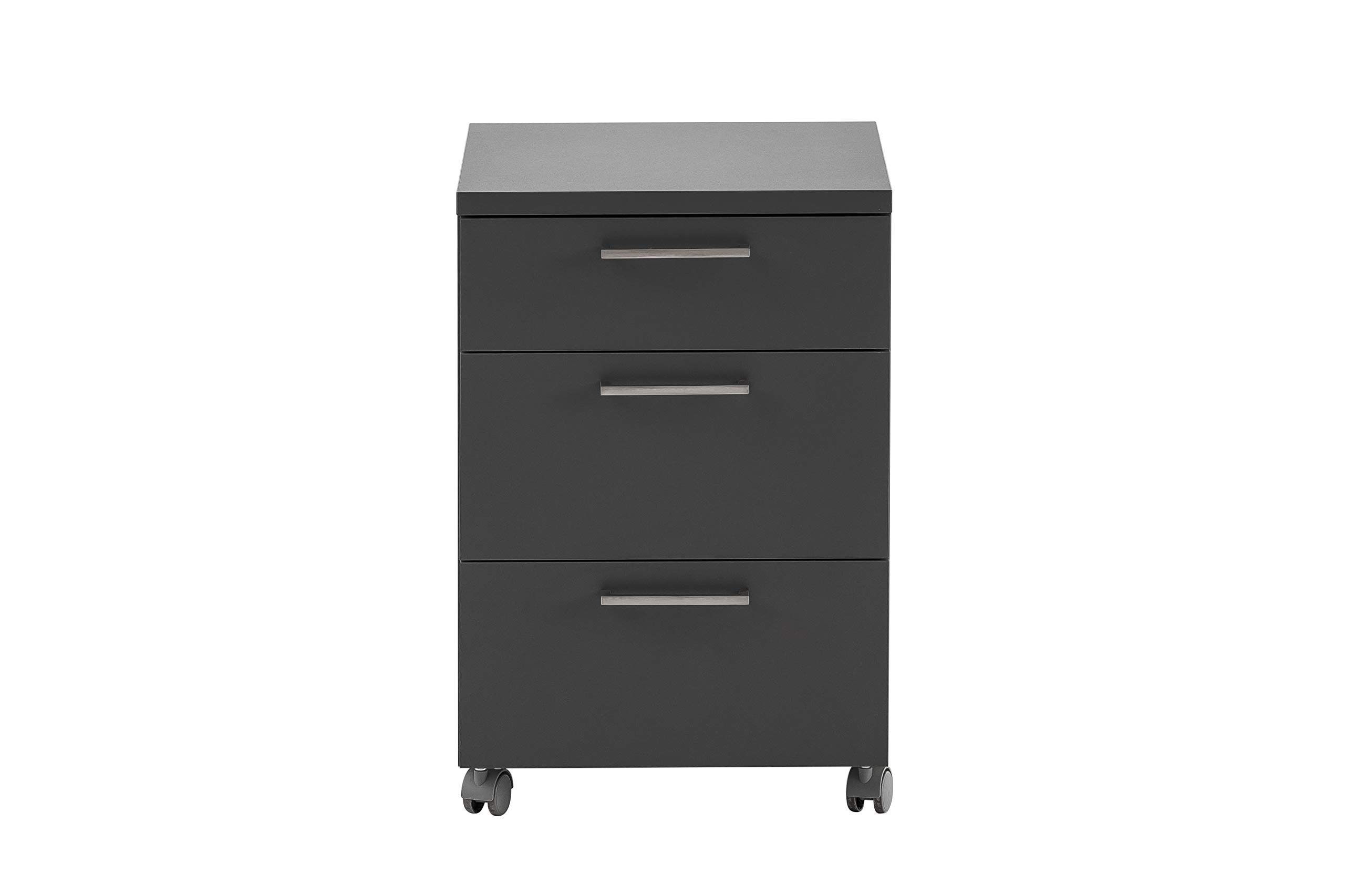 Rollcontainer Denver, 145731, Anthrazit, ca. 41 x 49,6 x 60,1 cm