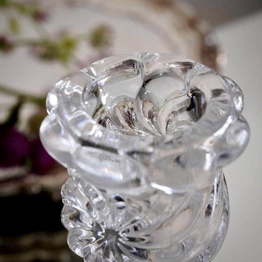 Amazon.co.jp: 1890年 オールドバカラ ローザスミュルティプル 燭台