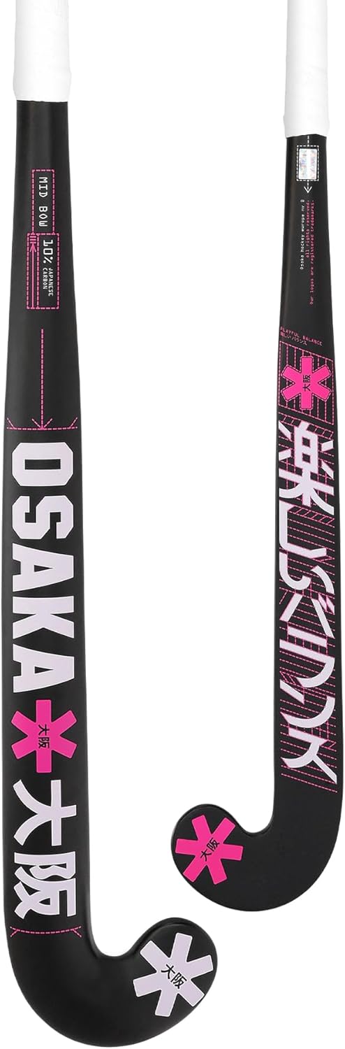 Osaka Field Hockey Stick Mid Bow 10 | Orchid Ice