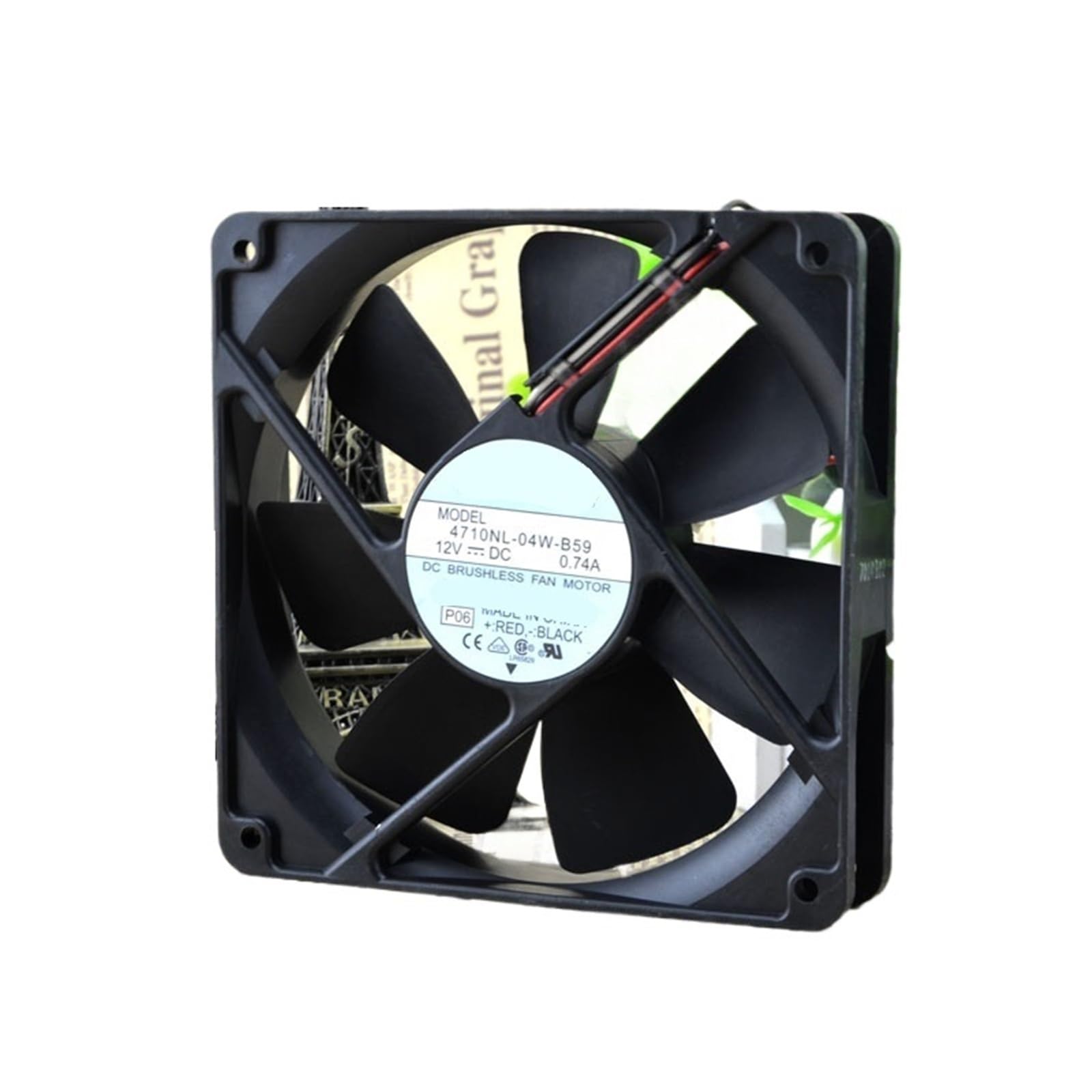 VSPPJYFG 4710NL-04W-B59 12V 0.74A 12025 120 * 120 * 25mm 12cm Cooling Fan