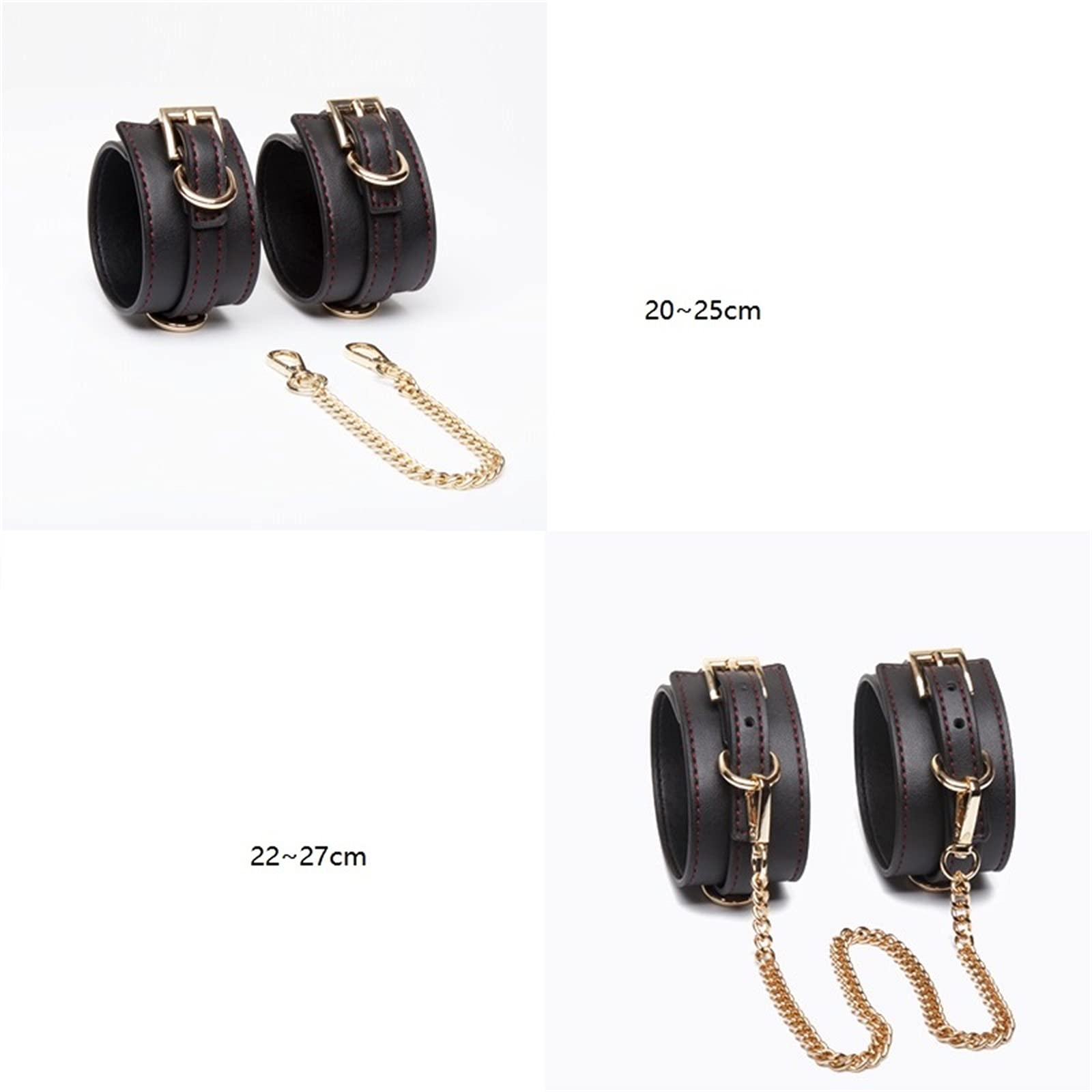 Ensemble De Bondage, Ensemble BDSM, Ensemble De Bondage 8 Pièces, Ensemble De Bondage, Ensemble De Jouets Sexuels En Cuir PU Avec Sac De Rangement, Jouets Sexuels Fétichistes SM Pour Femmes.