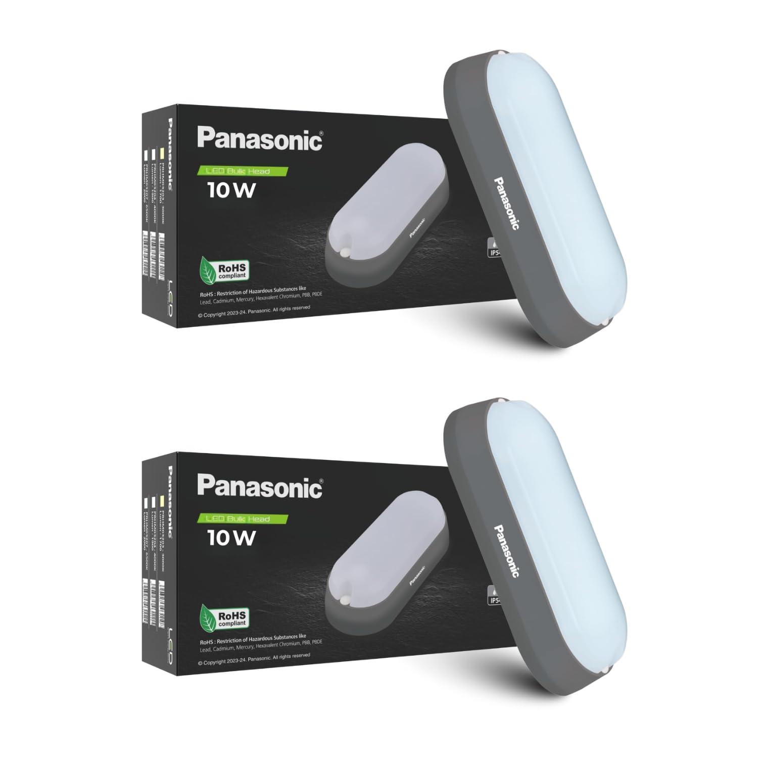 Panasonic LED Bulkhead Light - Outdoor Waterproof -10