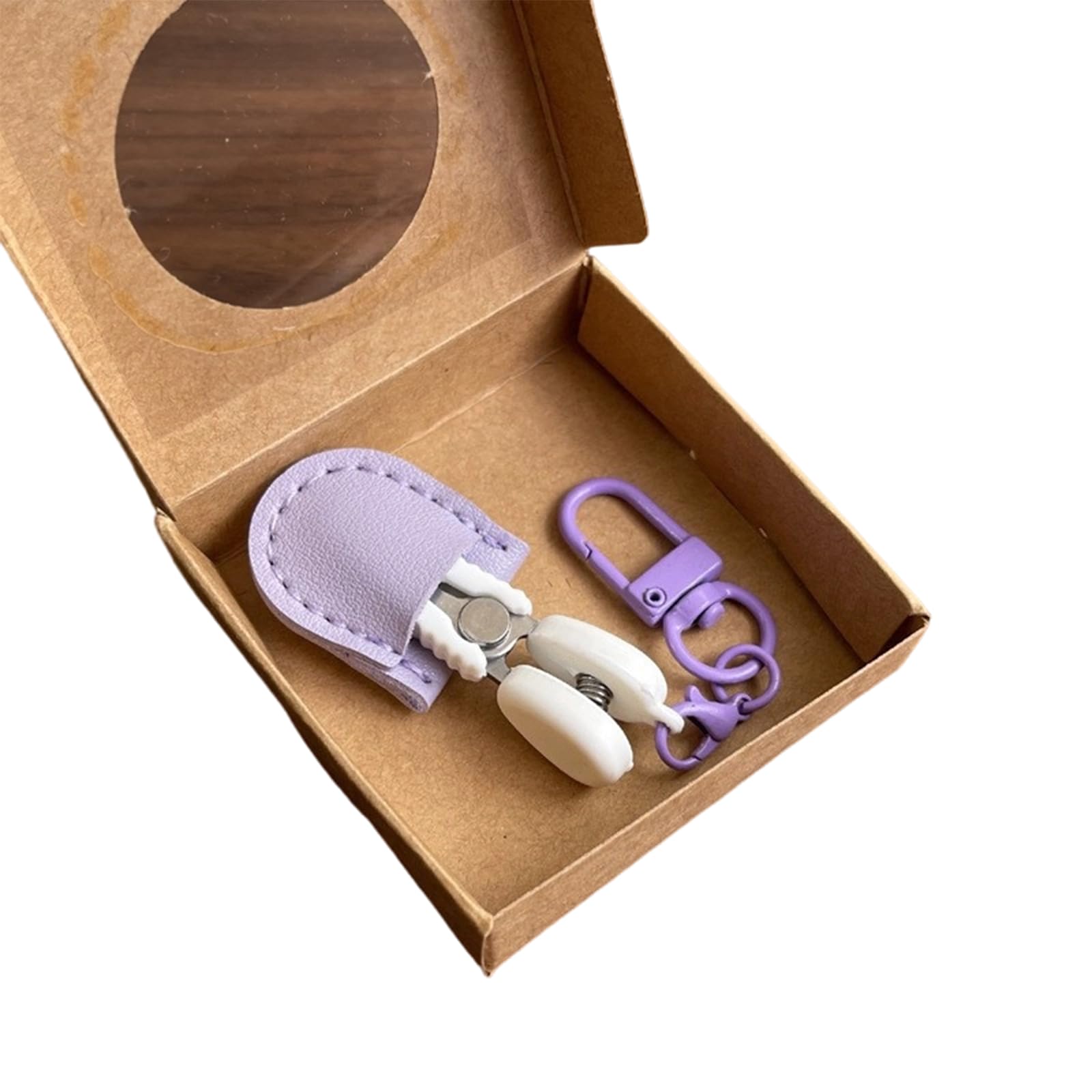 Zxfdsfdbnm Purple Portable Metal Tiny Scissors With Protective Cover And Colorful Keychain Hook For Sewing Craft Scrapbooking Quilting Portable Sewing Art