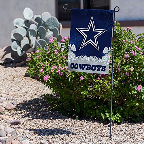 Image of Rico Industries NFL Standard /Primary 13 inch x 18 inch Double Sided Garden Flag - Great Gift for Men, Women, & Fans