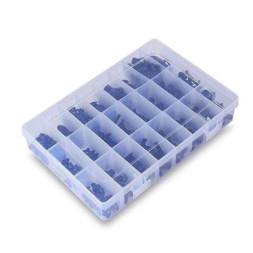 Miniatura 6 de 720 piezas de acero de aleación de grado 10.9 M3, M4, M5, M6, cabeza de botón, tornillos hexagonales, arandelas planas y tuercas surtidas