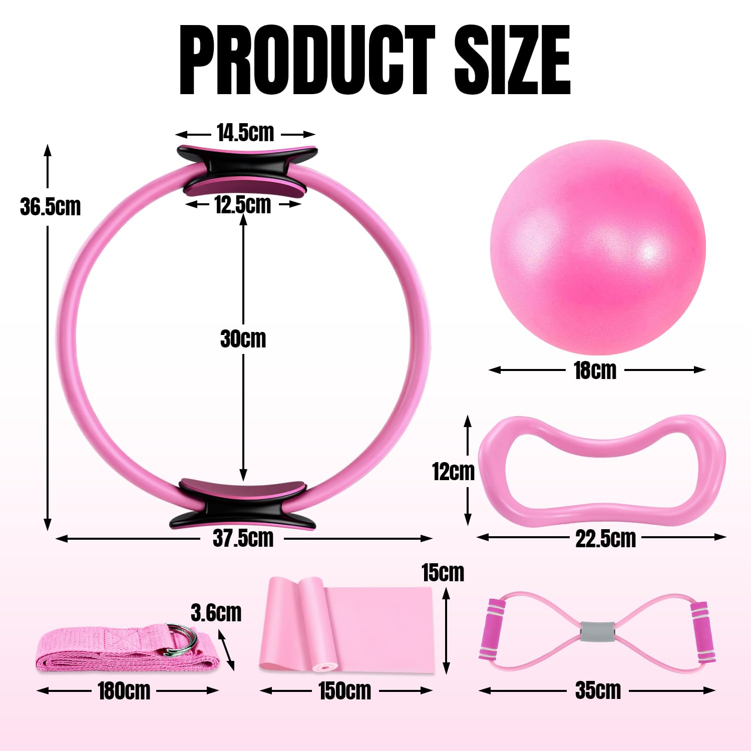 COONE Pilates Ring Set, Pilates Essentials Kit,Enthält Pilates Ring Yoga-Ball Yoga-Spanngurt Yoga-Hilfsgurt Yoga-Ring,Pilates Essentials Kit Für Frauen,Zur an Beinen,Armen Und Oberschenkeln (Blue COONE Pilates Ring Set, Pilates Essentials Kit,Enthält Pilates Ring Yoga-Ball Yoga-Spanngurt Yoga-Hilfsgurt Yoga-Ring,Pilates Essentials Kit Für Frauen,Zur an Beinen,Armen Und Oberschenkeln (Blue