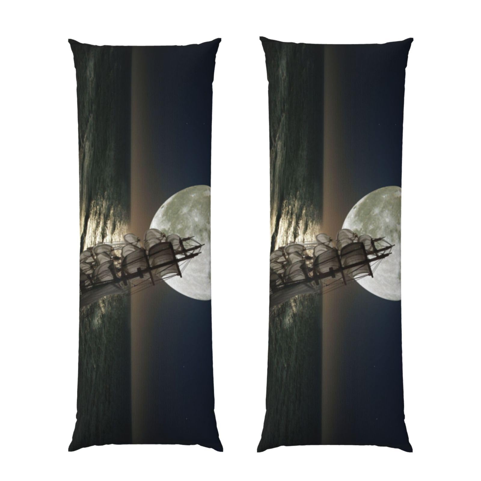 Taie d'oreiller voilier en tempête 50,8x152,4 cm pour habiller un grand coussin