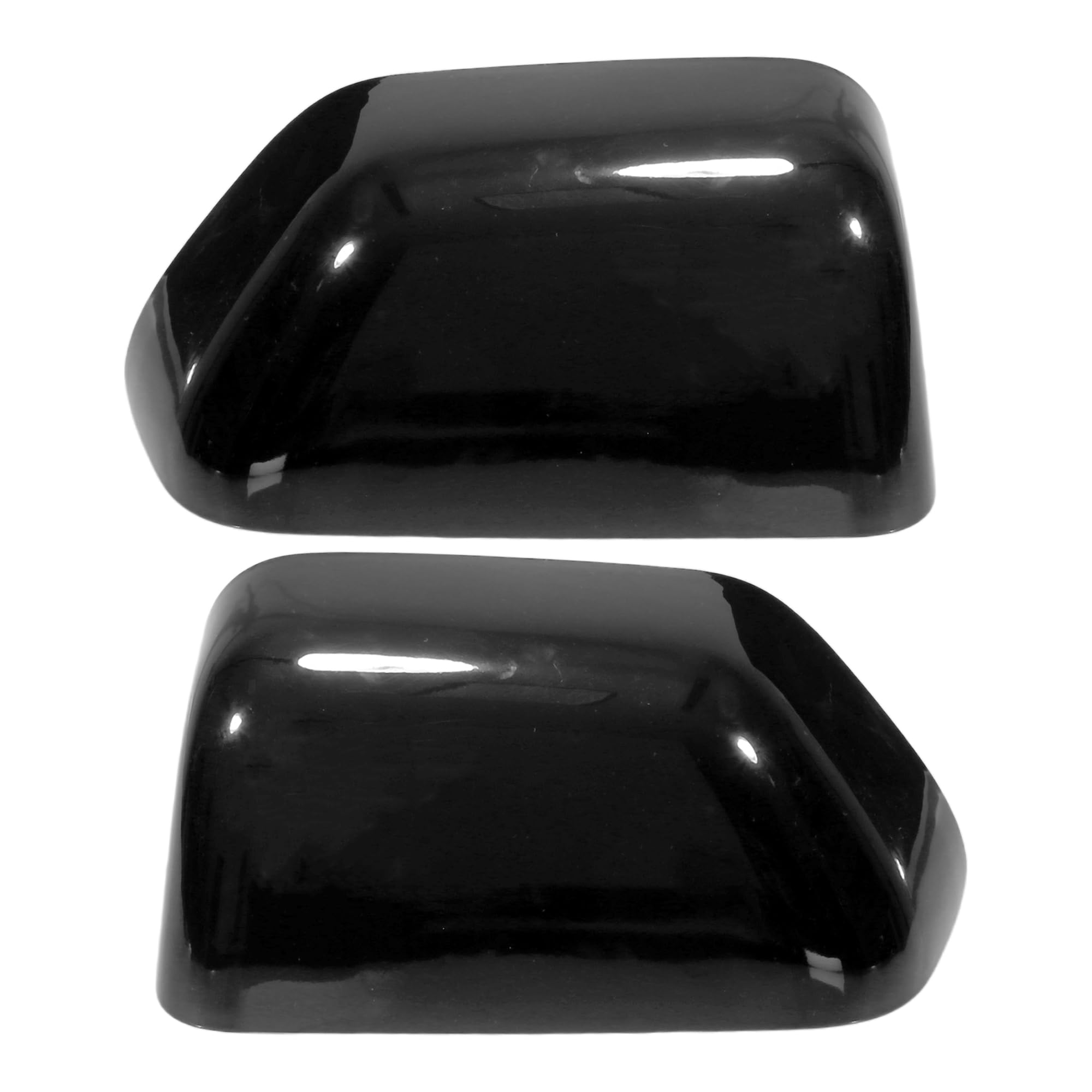 uxcell 1 Pair Gloss Black Top Half Mirror Cover for Ford F-350 Super Duty 2017-2022 for Ford F-550 Super Duty 2017-2019