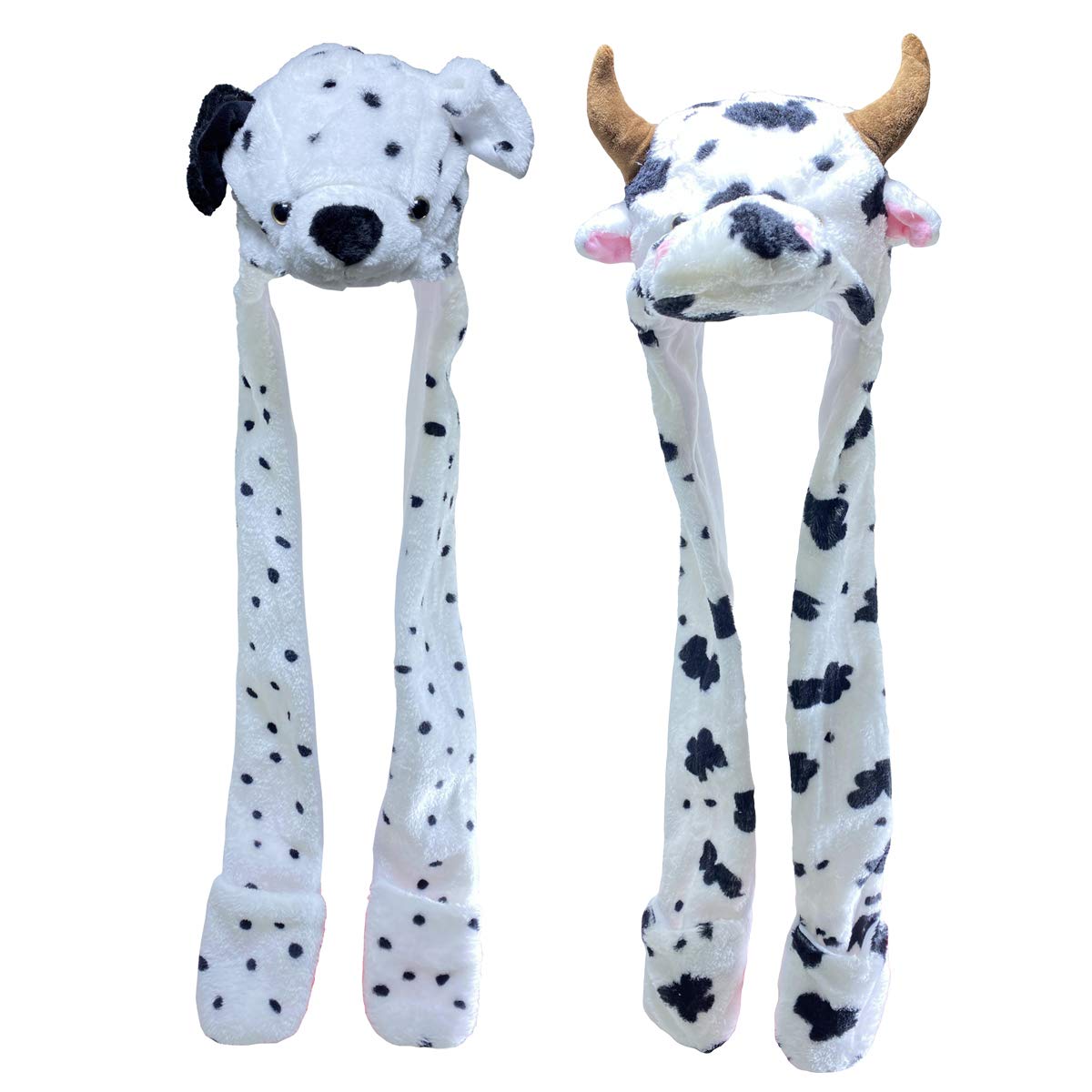 Cagoules en peluche cache oreilles douceur premium pour hiver - 8