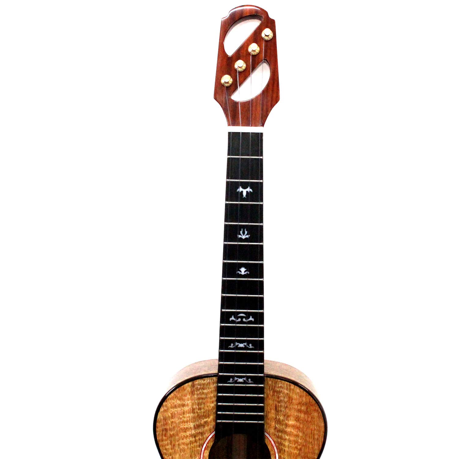 Ukelele tenor de madera maciza de mango de 26 pulgadas con bolsa de concierto