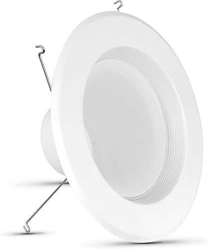 Miniatura 11 de Feit Electric Luz empotrable LED, se adapta a la mayoría de latas de carcasa de 5 a 6 pulgadas, borde deflector, regulable, equivalente a 75 W 10.2