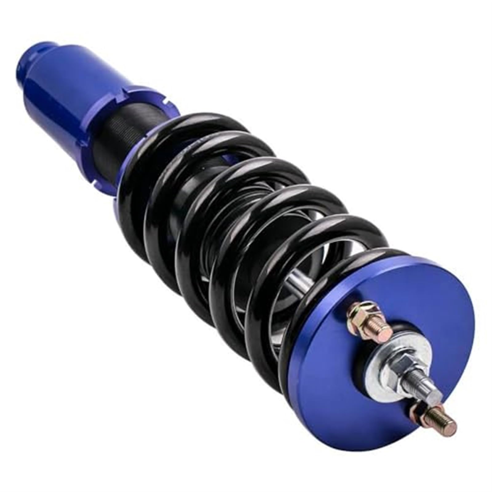 Wivplex Rozpórki sprężynowe pełnego zawieszenia pneumatycznego, dla CRV, CR-V 1996-2001 Amortyzatory Zestaw do obniżania Coilover o regulowanej wysokości Sprężyna zawieszenia pneumatycznego