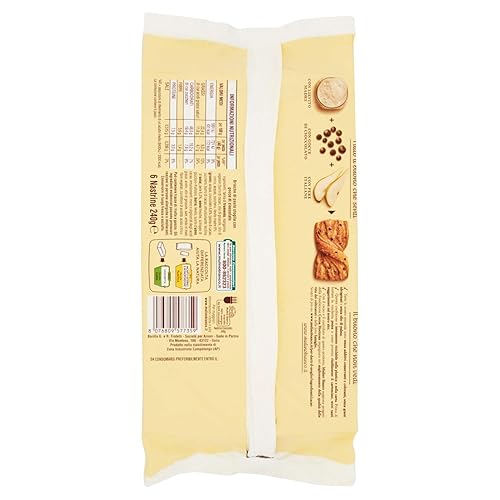 Miniatura 3 de Mulino Bianco Merendine Nastrine Cioccolato, al Delicato Gusto di Pera, Snack Dolce per la Merenda - 6 Merendine