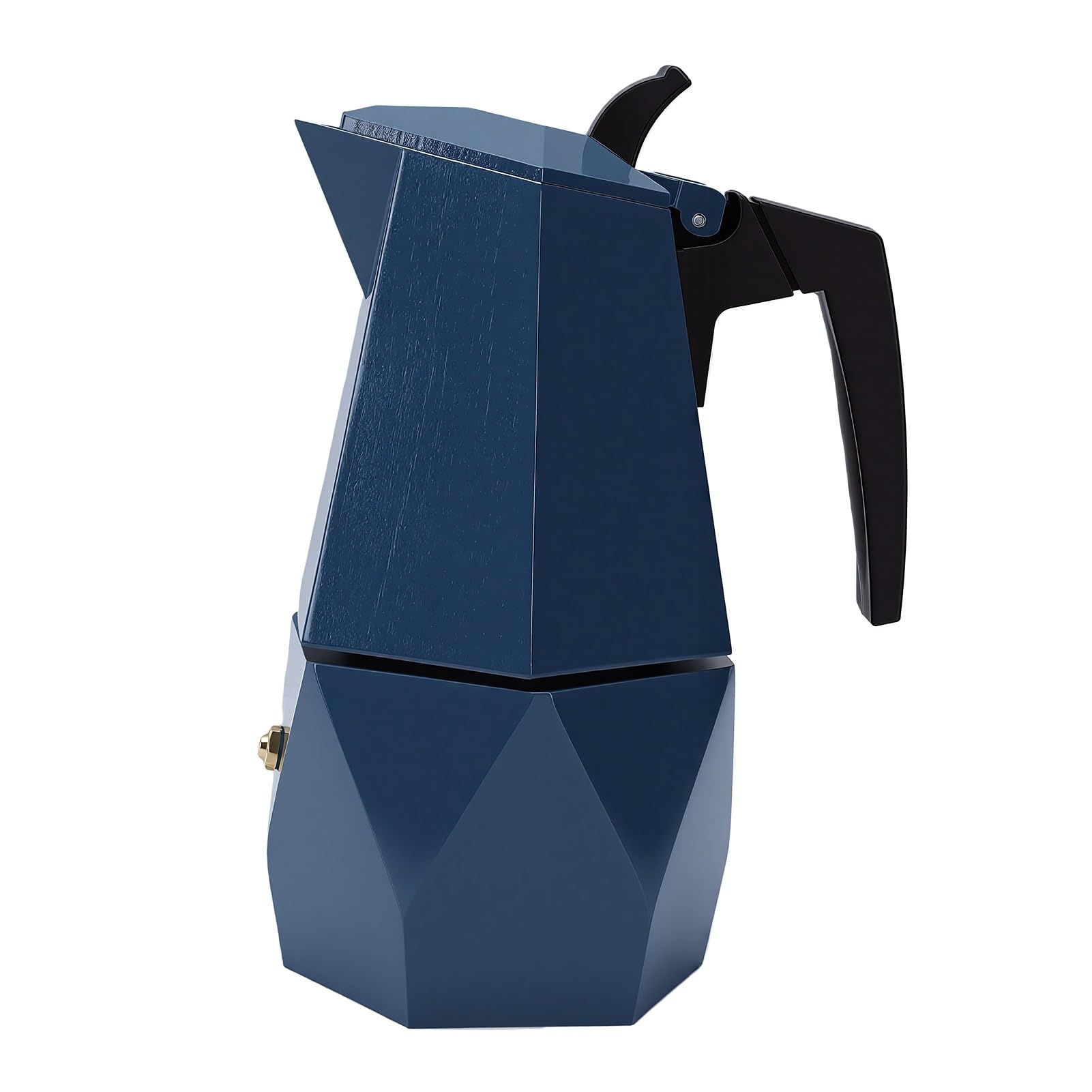 SIXRUN Caffettiera da Fornello, per caffè 200 Ml in Alluminio, per | Lega in Alluminio , Design Compatto, caffè Pronto in Minuti, Ideale a Casa e in Campeggio