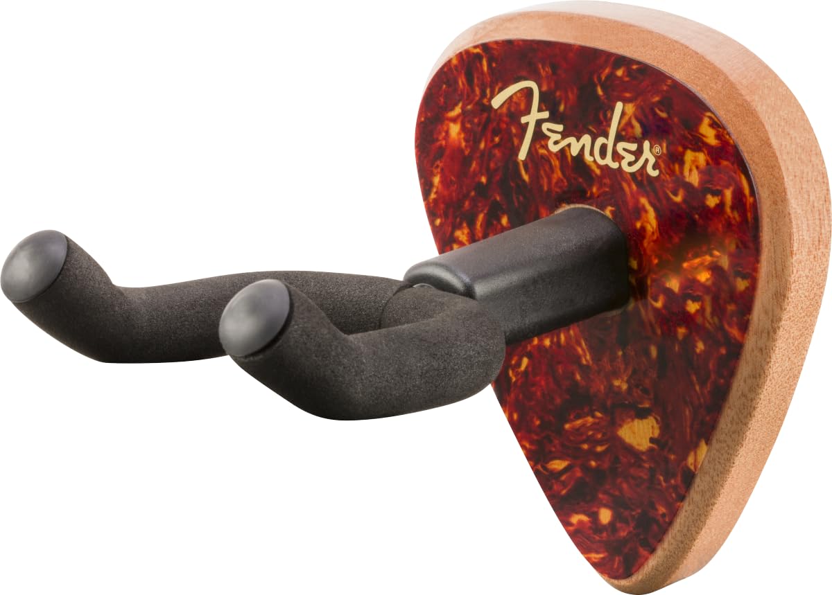 Fender 351 Guitar Wall Hanger Guitar Wall Mount in Classic 351 Shape Tortoise