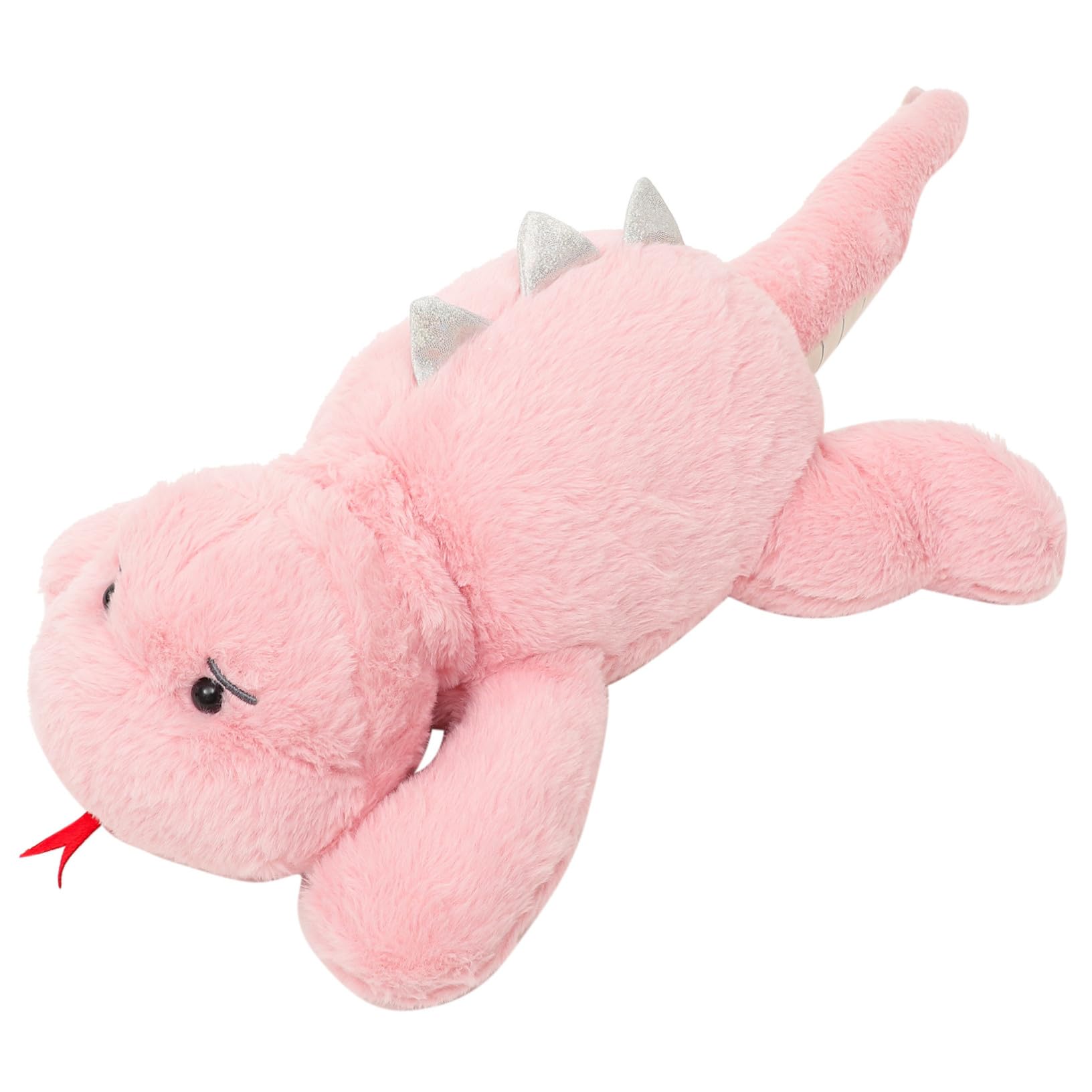 Peluche de Dinosaurio Rosa 1 Pieza de Felpa y PP Algodón