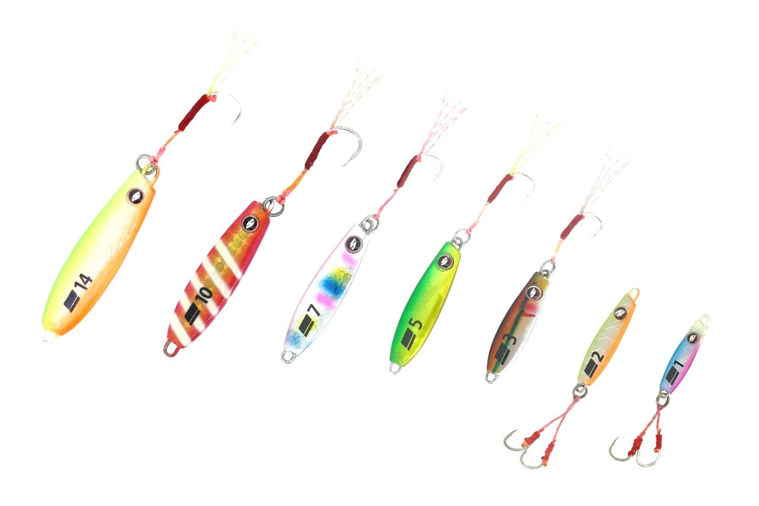 Amazon.co.jp: AbuGarcia (アブガルシア) マイクロジグフラット 1g