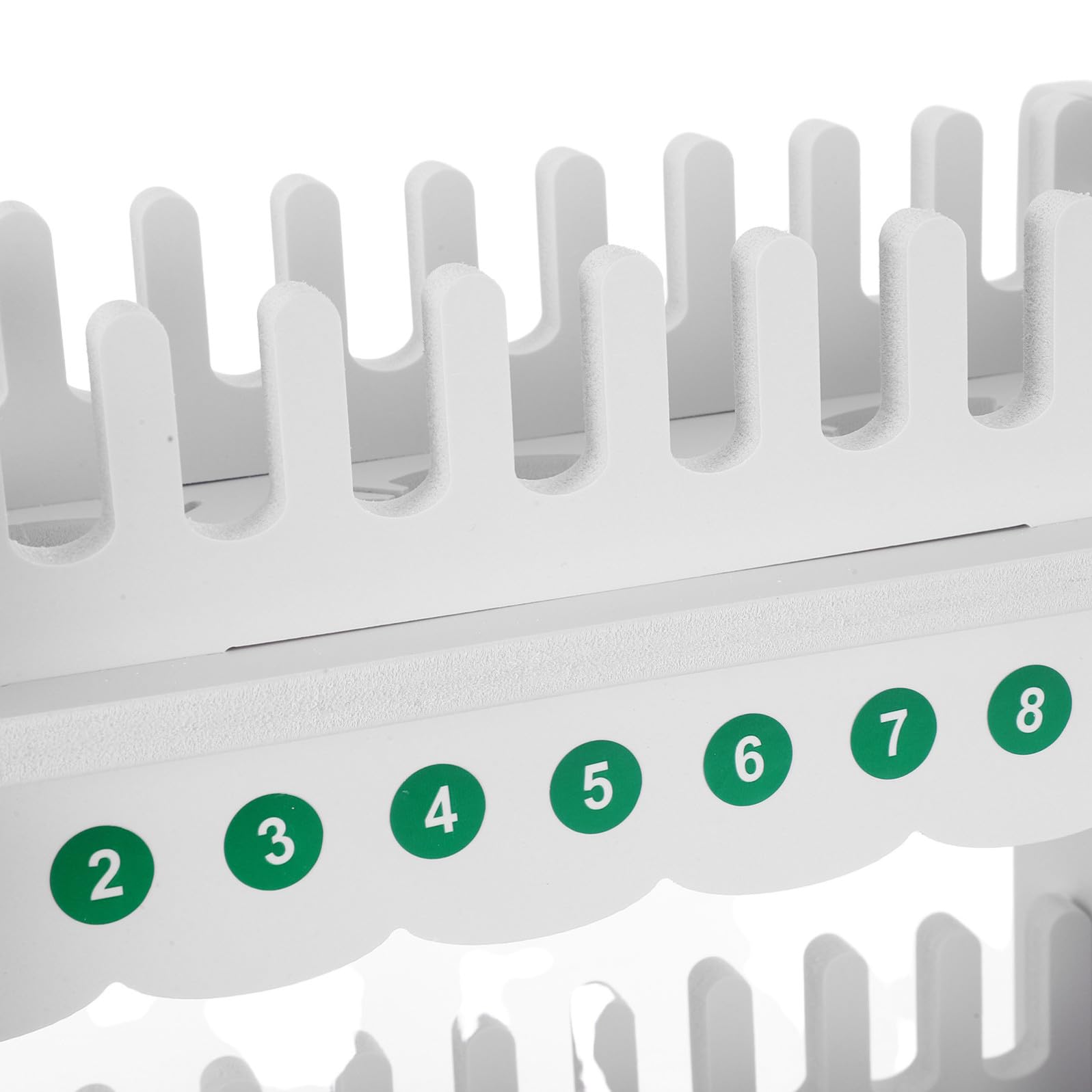 Generico Supporto Stabile da per e Scrivania Telefono in Plastica Bianco con Struttura Doppio Multifunzionale per Uffici e Feste