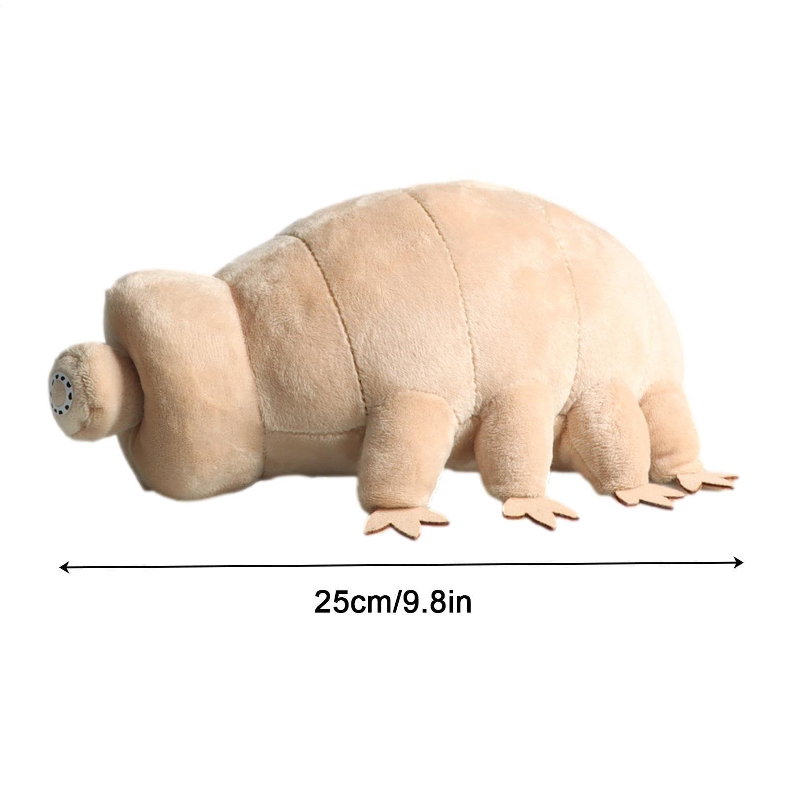 Peluche Tardigrado – Pupazzo Oso D’acqua, Bambola Tardigrado In Peluche, Animaletto Cartoon | Giocattolo Creatura Marina Morbido & | Come Decorazione Unica O Regalo Per Bambini & Colle