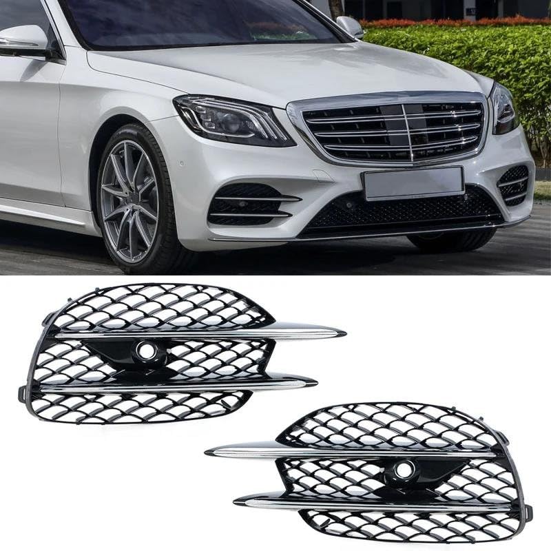 Voiture calandre Mercedes W222 cadre phare antibrouillard gauche 2019