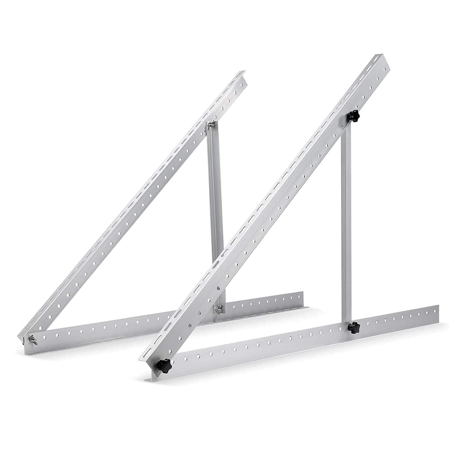 Supporto per pannello solare da 41", universale, per pannello solare da 200 W, 350 W, angolo di inclinazione regolabile, pannello solare, supporto inclinabile per barca, camper, ecc.