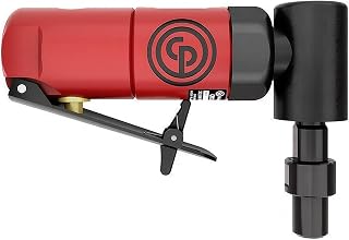 Chicago Pneumatic CP875 1/4 Inch Angle Die Grinder - 22,500 RPM 0.3 HP Compact Air Tool for Tight Spaces, Welding, Automotive Polishing