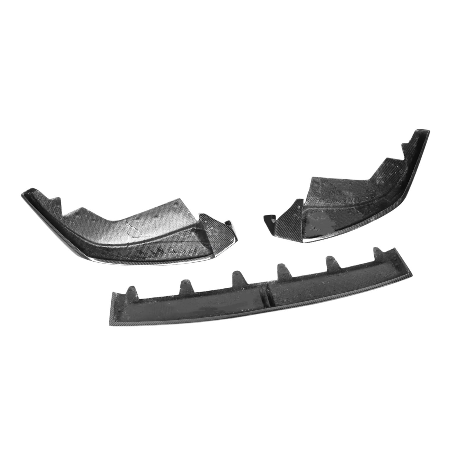 Styl ADR sucha dokładka przedniego zderzaka z włókna węglowego kompatybilna z BMW serii 3 G20 G21 Trouing 325i 330i M340i LCI przedni zderzak samochodowy Spoiler część rozdzielająca nakładki zderzaka