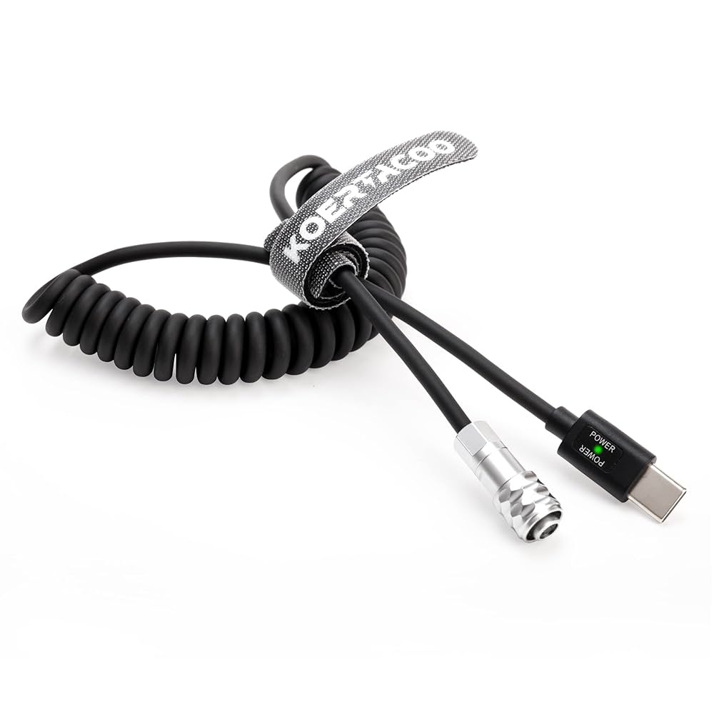 Amazon.com: KOERTACOO BMPCC 4K/6K Trigger Coiled Power Cable
