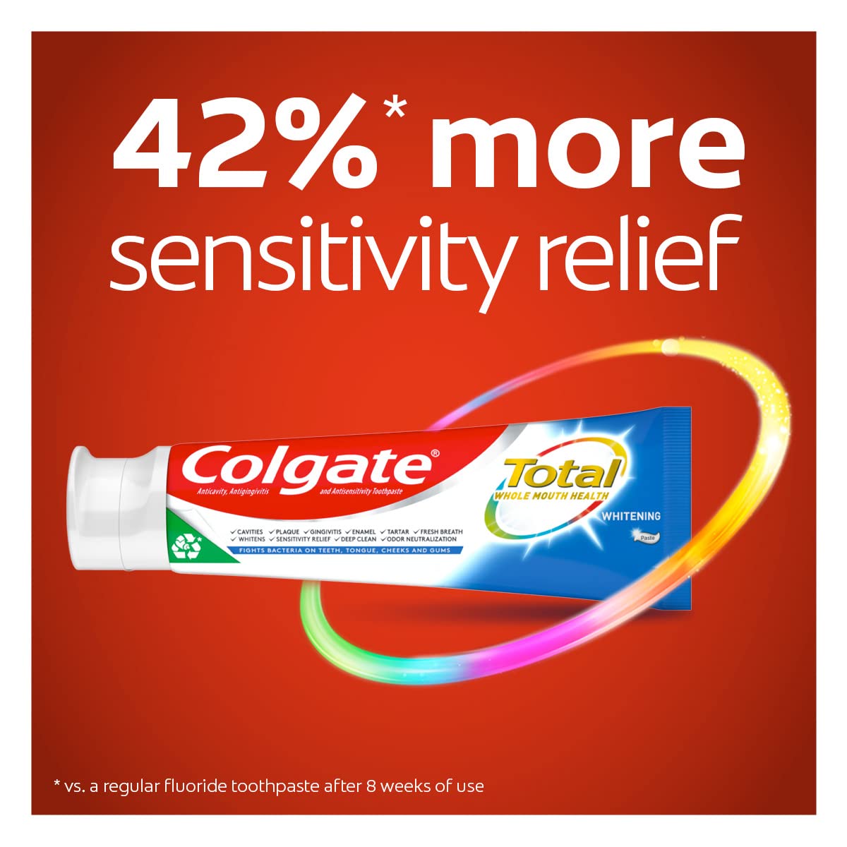 Buy Colgate Total Whitening Toothpaste with Stannous Fluoride and Zinc