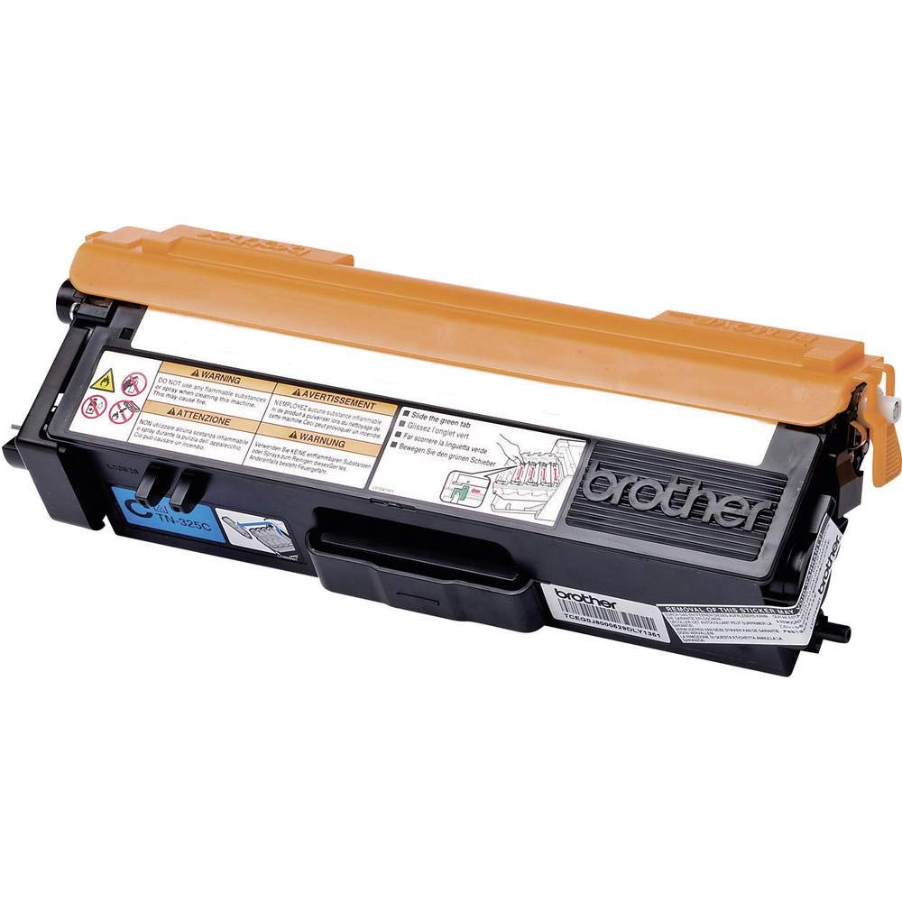 Brother TN325C | Toner Originale | Alta Capacità | Colore Giallo | Fino A 3500 Pagine | Per Stampanti HL4140CN / HL4150CDN / HL4570CDW / DCP9055CDN / DCP9270CDN / MFC9460CDN / MFC9465CDN / MFC9970CDW-image
