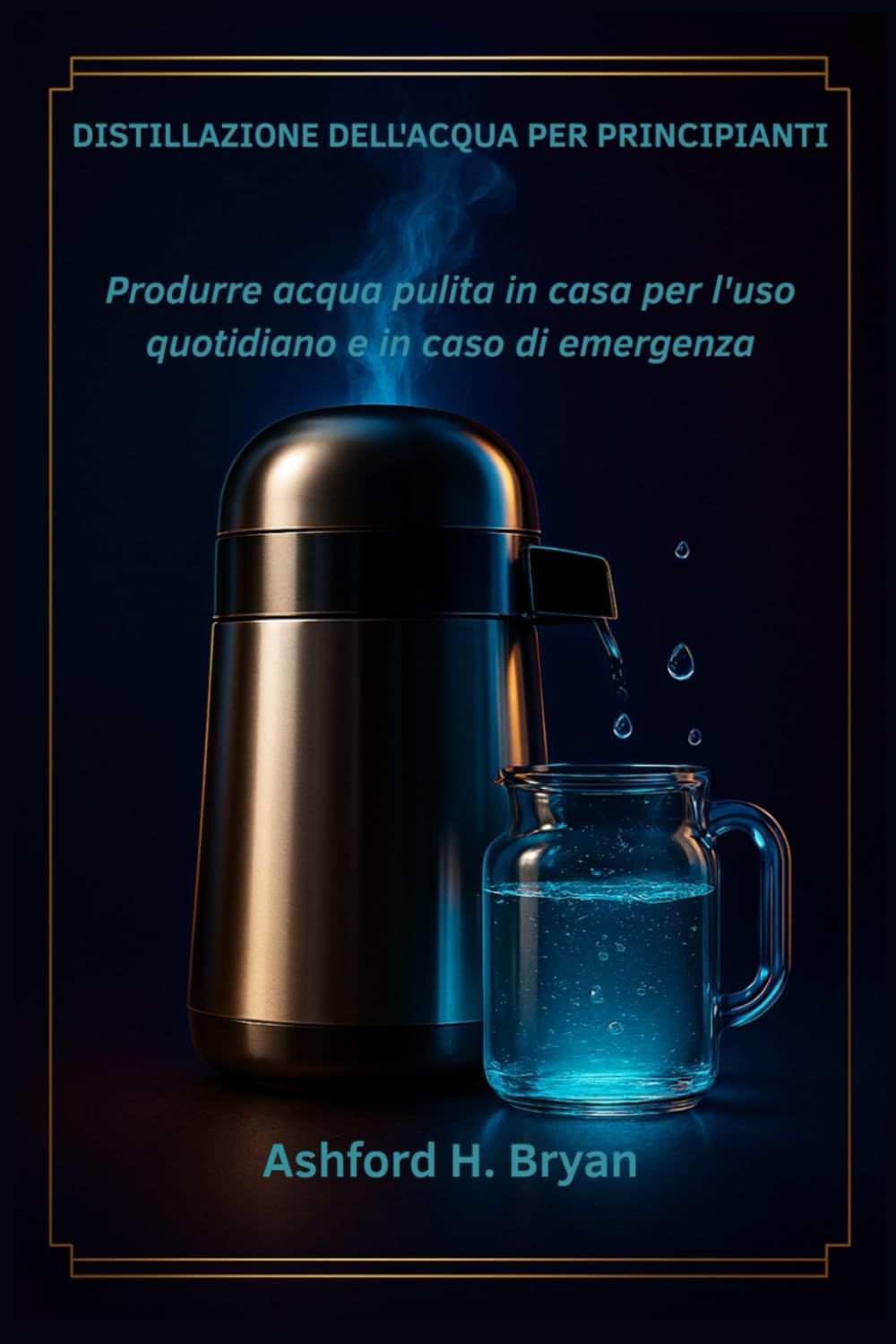 Distillazione dell'acqua per principianti: Produrre acqua pulita in casa per l'uso quotidiano e in caso di emergenza