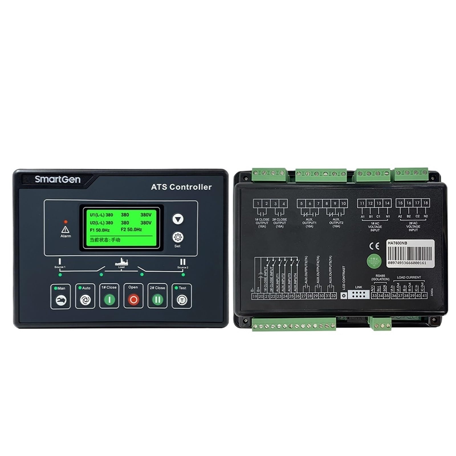 0P7BR328B HAT600NB Automatic Transfer Switch Control Module ATS controller intelligent dual-supply Generator